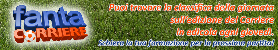 Iscriviti al Fantacalcio Iscriviti al Fantacalcio